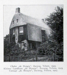 Historische foto.
<br/>
Het Bouwbedrijf, 13 februari 1931